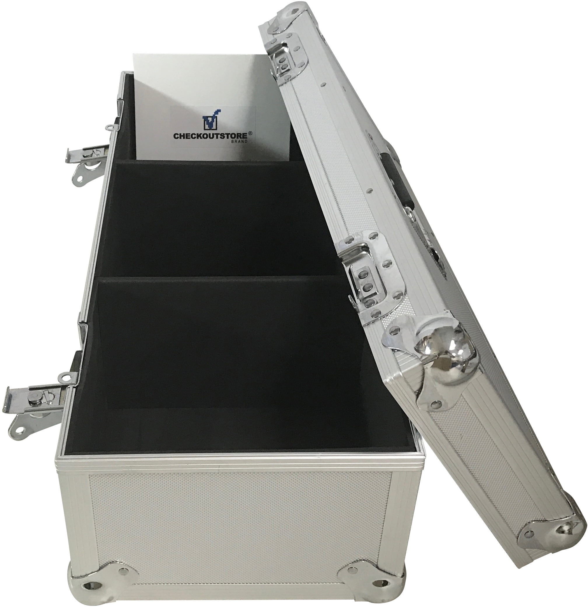 (1) CheckOutStore Aluminum Heavy Duty 7" 45 RPM Vinyl Record Album