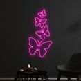 thumbnail image 2 of Handmadetneonsign Butterflies Neon Sign, Butterfly Neon Light, Butterfly Led Light, Butterflies Led, 2 of 5