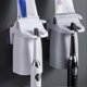 thumbnail image 5 of Juego de soporte para dispensador de pasta de dientes, exprimidor de pasta de dientes fácil de usar para encimera de baño, gris, 5 of 5