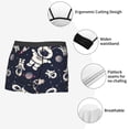 thumbnail image 3 of Fotbe Cartoon Spaceship Calzoncillos Tipo Boxer con Bolsa de Soporte Total para Hombre, X-Temp Fresco, Transpirable y de Secado Rápido-Small, 3 of 5