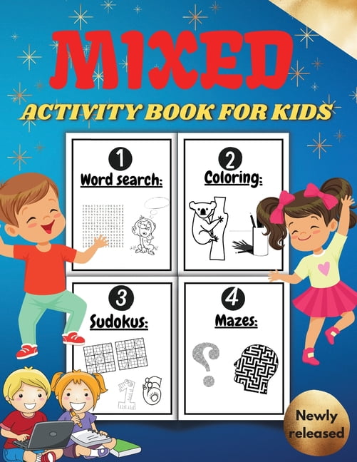 Picture Puzzles Coloring and More Mazes Activity Workbook Age 5-7: Activity Book Game for Kids| Math Puzzles Sudoku