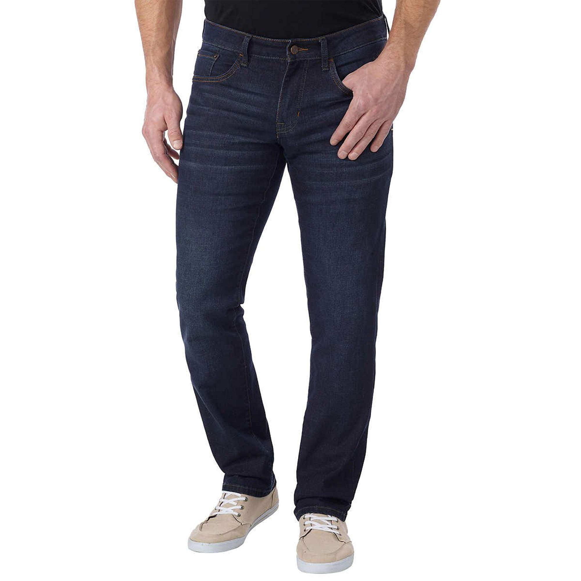 IZOD Men's Comfort Stretch Straight Fit Jeans - Walmart.com