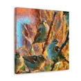 thumbnail image 5 of "Sparrows in Impressionism" - Canvas, 5 of 25