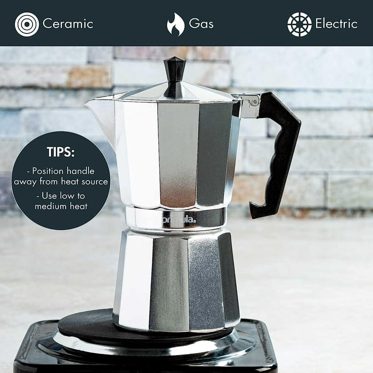 How to make coffee with an Espresso Maker /Greca using Cafe