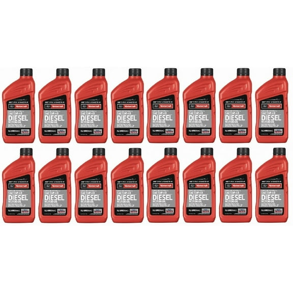 16 Quarts Diesel Engine Motor Oil Ford/MOTORCRAFT SAE 15W-40 Super Duty MPN #XO-15W40-QSD