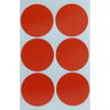 "Royal Green, Colored Dot 2"" inch Orange Sticker, 50mm (two inch) Label Rounds, 540 Pack"