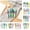 A- 7Pcs Each Shape in a Random Color, variant on End of Year Students Gifts from Teacher,4-in-1 Ballpoint Pens Multicolor Mini Pens(Random 1Pcs Donut Shape), End of the Year Gifts for Students Congrats Grad Prizes Goodie Bags Stuffers