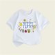 thumbnail image 5 of Gibobby blusas de cuello Ropa de verano para niños, estilo de Europa y Unidos, camiseta de manga corta para niñas, camiseta con estampado de conejito de Pascua y cuello redondo （Blanco， 8-9 Años), 5 of 5