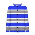 thumbnail image 5 of Sudadera de manga larga con capucha y bolsillos para mujer, estilo casual, con estampado de moda, de poliéster, 5 of 5