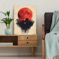 thumbnail image 5 of Qisvanset 12x16 Inch 2D Flat Framed Canvas Art, Clean Heart Retro Minimalist Bible Verse Wall Art Living Room Religious Decor, 5 of 5