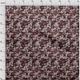 thumbnail image 4 of oneOone Polyester Spandex Brown Fabric Abstract Sewing Material Print Fabric By The Yard 56 Inch Wide, 4 of 5