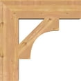 thumbnail image 3 of Ekena Millwork 5 1/2"W x 24"D x 24"H Westlake Block Smooth Bracket, Western Red Cedar, 3 of 25