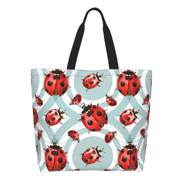 Balery Insects Bolsa Tote Estilo Estético con Cremalleras, Bolsa de Hombro, Bolsa de Compras Grande y Plegable