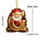 thumbnail image 1 of Decoraciones de Árbol de Navidad 26 Letras Colgante Ornamentos Personalizados para la Decoración Del Hogar, 1 of 3