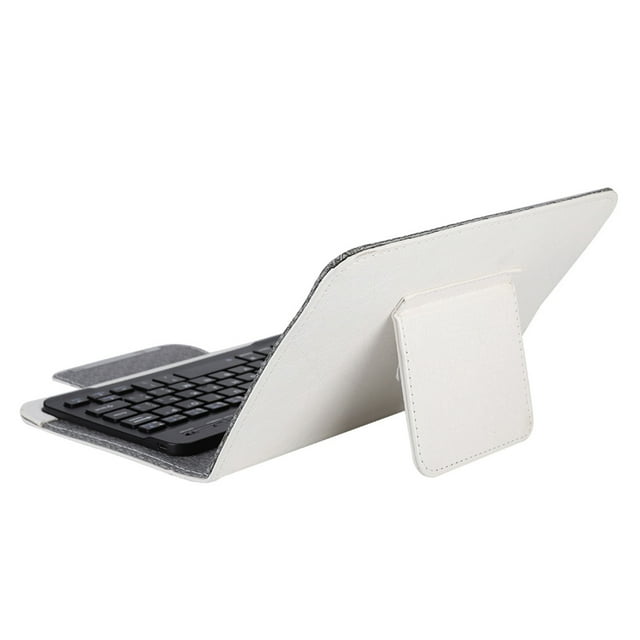 Teclado Portátil Para Tableta De 7-7,9 Pulgadas, Funda Con Teclado, Protector Inalámbrico De Cuero De PU Con Soporte Plug & Play Para Tableta A Prueba De Agua