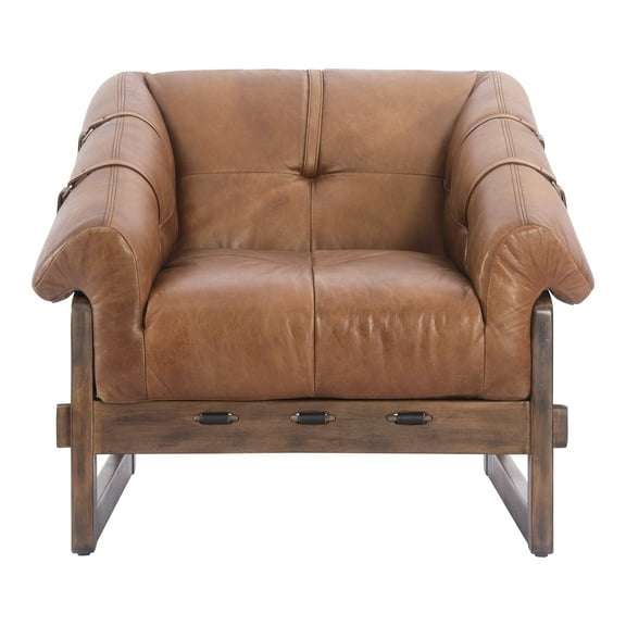 Moe's Home Collection Bellos Accent Chair Leather Chairs