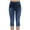 4# Dark Blue Cheap Stuff Under 1 Dollar, variant on Dyegold Jean Leggings for Women Denim Print Fake Jeans Look Like Leggings Sexy Stretchy High Waist Slim Skinny Jeggings Capri