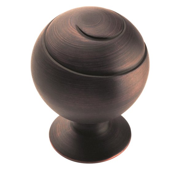 Swirl'Z 1-9/16 in (40 mm) Diameter Oil-Rubbed Bronze Cabinet Knob