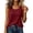 L151-Wine, variant on xfsWaSs Sleeveless Tank Tops for Women Summer Crewneck Sleeveless Top Loose Fit Casual T Shirts Solid Color Basic Racerback Tank Tops