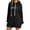 a-Black, variant on Valentines Hoodie Dress for Women Fall Winter Long Sleeve Side Slit Hooded Sweatshirt with Pockets Pullover Tops