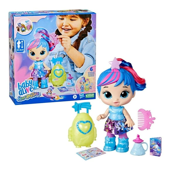 Muñeca Baby Alive Hasbro BA Star Besties Stellar Skylar