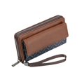 thumbnail image 2 of Decoration A Large Capacity Zipper Handbag That Combines European Style With Retro., 2 of 6