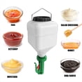 thumbnail image 3 of Dispensador de Salsa Colgante de 5,5 L de Gran Capacidad para Mostaza, Ensalada, Kétchup, Mayonesa, Etc.F, 3 of 5