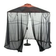 thumbnail image 2 of Classic Accessories Water-Resistant 9 Foot Universal Round Patio Umbrella Insect Screen Canopy, 2 of 8