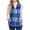 Blue 1, variant on Womens Winter Sleeveless Fleece Top Casual Collar Checkered Lapel Zip Up Jacket Vest Womens Casual Sleeveless Jacket Lightweight Outerwear Vests with Pockets Womens Fall Fashion Travel Vest