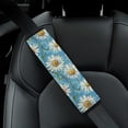 thumbnail image 4 of WYYP Daisies Car Seat Belt Pad Cover Safety Seatbelt Protector Ideal for Car Interior Accessories 1Pcs, 4 of 5