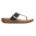 thumbnail image 1 of Sandalia Ozono Mujer Negro Flipflop Cuña Casual negro 25, 1 of 10