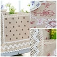 thumbnail image 3 of Anti-Slip Microwave Oven Dust Cover Microwave Dustproof Cover Decorative Kitchen Appliance Cover with Storage Bags 13.7x39.3inches, 3 of 6