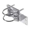 thumbnail image 4 of Soporte de montaje en poste, con pernos en U dobles, antivibración, soporte de poste de antena de hierro resistente con mordaza en V para exteriores., 4 of 9