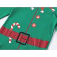 thumbnail image 4 of Kids Christmas Pajamas 100% Cotton Long Sleeve Toddler Xmas Pjs Childrens Christmas Jammies Clothes 8T, 4 of 7