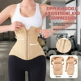 thumbnail image 4 of AFOJOY Women's Zipper Waist Trainer for Tummy Control and Hourglass Figure, Best Shapewear for Workout and Waist Slimming, 4 of 20