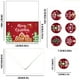 thumbnail image 3 of Set de tarjetas navideñas de lujo | 6 tarjetas navideñas multicolores con sobres y pegatinas | Tarjetas de papel festivas para mensajes personalizados | Deseos y regalos navideños, 3 of 9