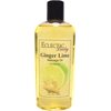 Ginger Lime Massage Oil by Eclectic Lady, 8 oz, Sweet Almond Oil and Jojoba Oil