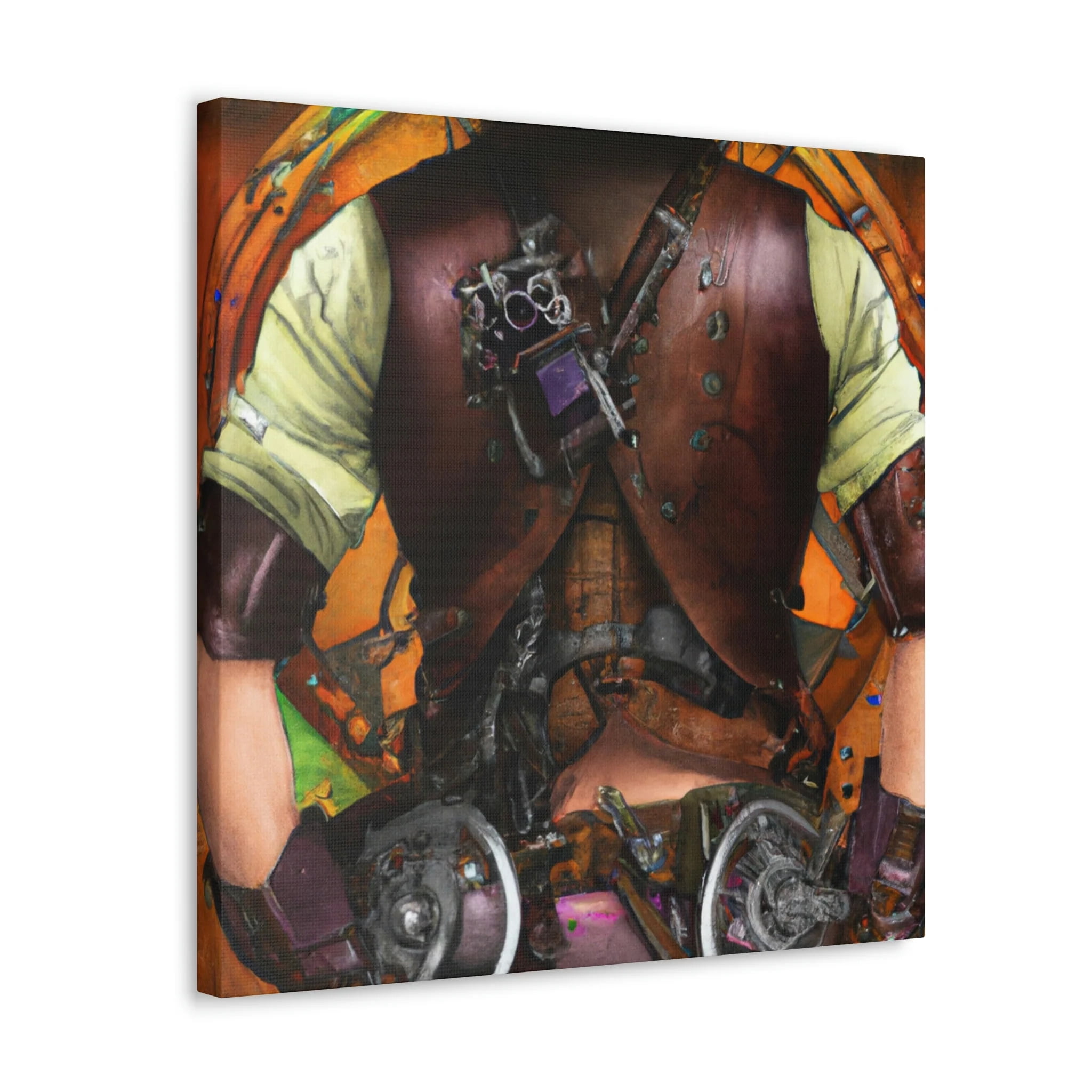 Leather Holster Mechanism - Canvas