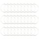 thumbnail image 1 of Cuadros Decorativos Conjuntos de accesorios de estante de almacenamiento de diamantes para colgar anillos de bricolaje (anillo de plata de 30 piezas) Likrtyny embutido en tela, 1 of 1