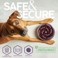 thumbnail image 4 of Fahrmosis Cuenco Para Perros De 32 Onzas Con Inserto De Alimentador Lento, Cuenco De Agua Para Mascotas De Acero Inoxidable Para Razas Medianas Y Grandes, Base De Goma Antideslizante Y Alimentador De, 4 of 5