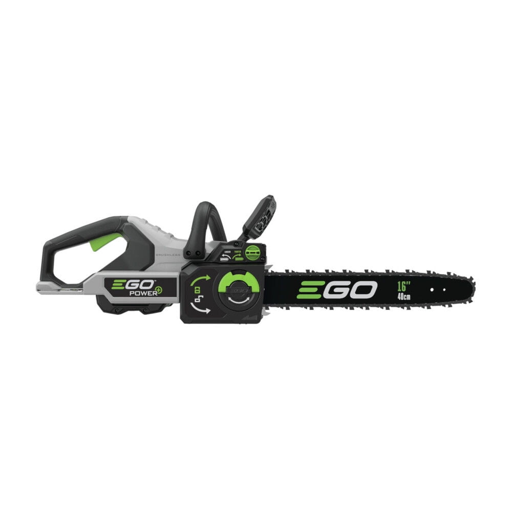 EGO POWER+ 16” 40cc Battery Powered Chainsaw 220 Cuts 4x4, 56V 4 Ah Battery