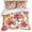Multicolor, variant on 3 Piece Pink Orange Floral Duvet Cover Set California King,Microfiber Comforter/Quilt Cover with Corner Ties and 2 Pillowcases,Spring Blossom Botanical Flowers All Season Bedding with Zipper Closure