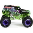 thumbnail image 5 of Monster Jam Official Grave Digger Monster Truck - Grave Digger Collector 1:24 Scale Die-Cast Vehicle - Chrome Rims and BKT Tread Tires For Use In All Playsets- Collectible For Fans & Birthday Parties, 5 of 6
