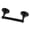 Black, variant on Kingston Brass BA2718MB Toilet Paper Holder in Matte Black