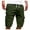 Green, variant on NAFUU Men's Casual Cargo Shorts Relaxed Fit Stretch Cargo Short Drawstring Elastic Waist Athletic Gym Jogger Shorts With Pockets Lightweight Trouser