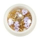 thumbnail image 2 of 1 Caja de Decoración de Uñas Estilo Punk Metálico con Flores, Piedras Preciosas, Puntas Decorativas, Joyas y Diamantes 07, 2 of 9