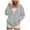 Light Gray, variant on UOCUFY Zip Up Hoodie Women Oversized 2026 Zip Up Y2K Hoodies Casual Long Sleeve Sweatshirts Fall Spring Track Jackets Light Gray,Size XXXL