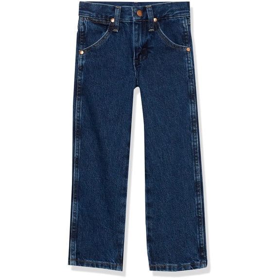 Vaqueros Wrangler Little 13MWZ de corte vaquero para niños, corte original