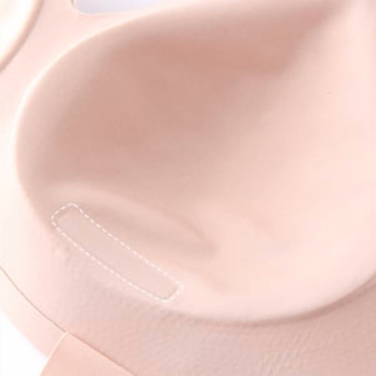 Momcozy Nursing Bras for Breastfeeding, Seamless Ultra Comfort Maternity Bra, Natural Shape, Pregnancy Sleep Bralette, Beige