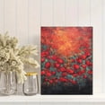 thumbnail image 2 of Qisvanset Wildflower Field Cat Canvas Print 12x16 Inch Study Room Decor, 2 of 8